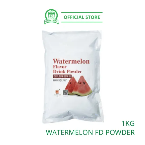 Watermelon Flavor Drink Powder 1kg - Taiwan Imported | Flavor Bubble Tea | Smoothies | Ice Blended