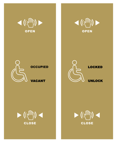 CNB-238M Handicap Toilet Button Automatic Door System Accessories Selangor, Malaysia, Kuala Lumpur (KL), Shah Alam Supplier, Installation, Supply, Supplies | Verde Entrance Sdn Bhd