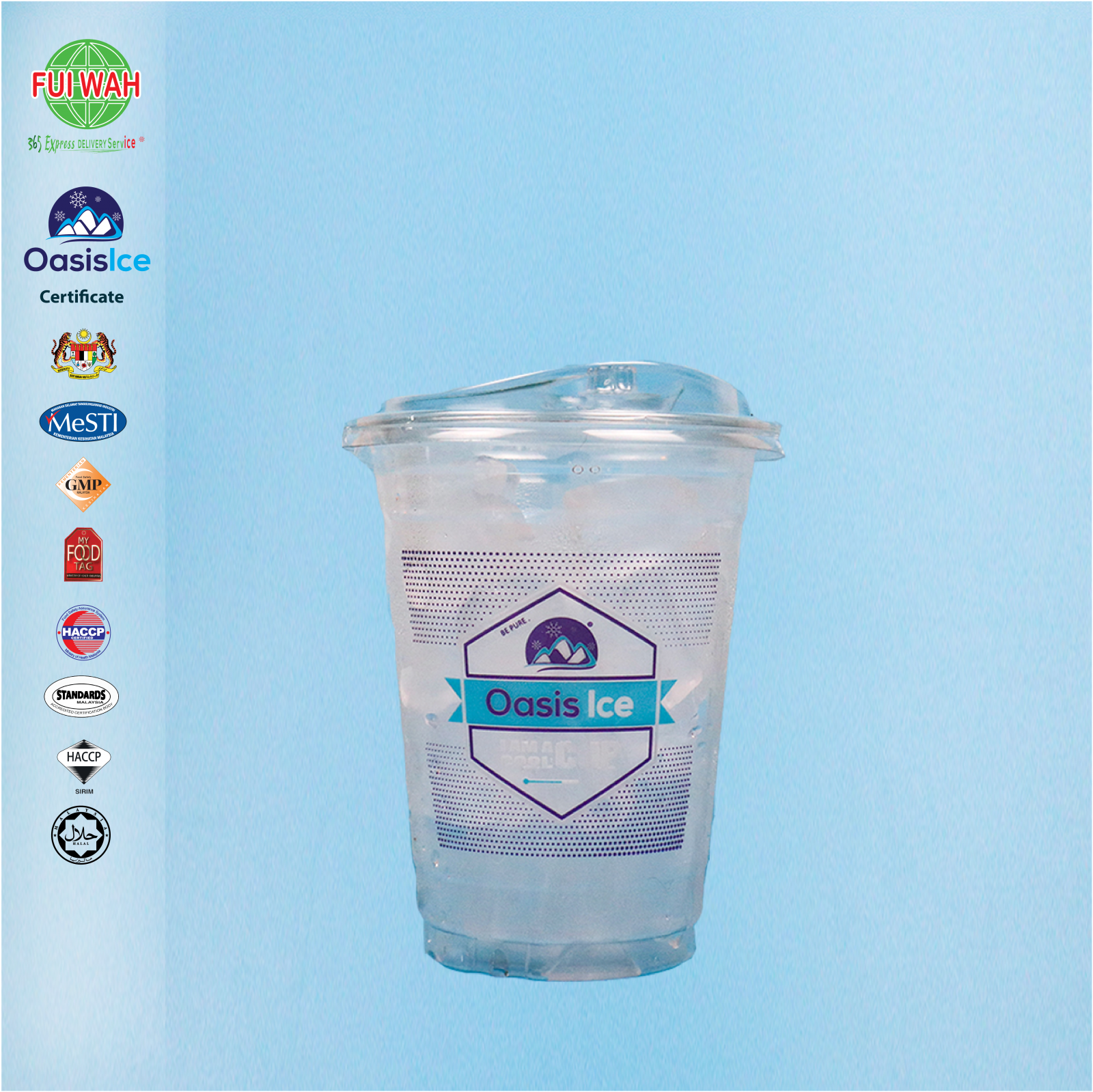 Ice Cup ( 15cups ) per carton