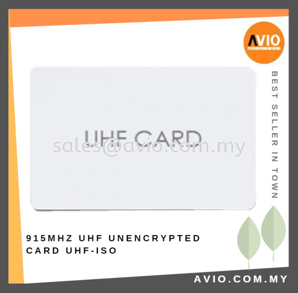 UHF Cards / Tag 915MHz Unencrypted UHF2-ISO for Guard House Entrance use DOOR ACCESS AVIO Johor Bahru (JB), Kempas, Johor Jaya Supplier, Suppliers, Supply, Supplies | Avio Digital