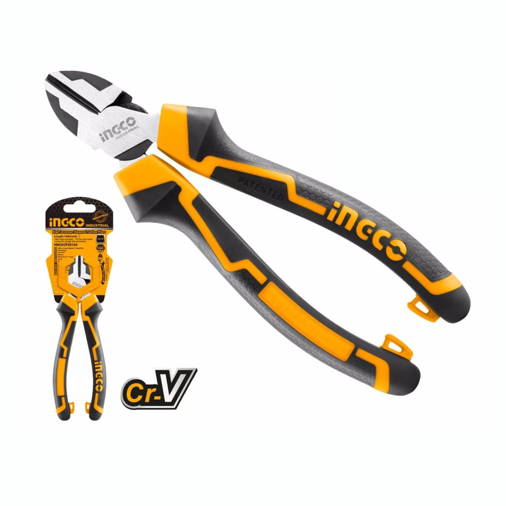 INGCO HHLDCP28160 High Leverage Diagonal Cutting Pliers Singapore