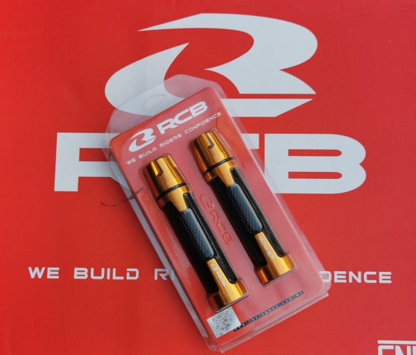 RB ALLOY HANDLE GRIP AHG16 GOLD 01HG016G(MKMAIE)  RCB HANDLE GRIP HANDLE GRIP/THR.TUBE/H. BALANCER Johor Bahru JB Supply Suppliers | X Performance Motor