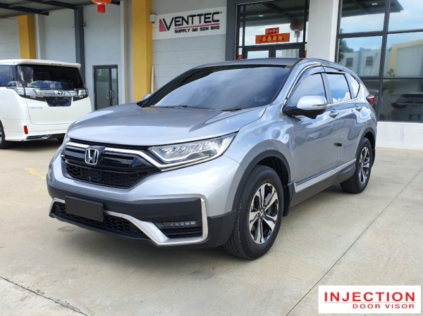 HONDA CRV 2017 - 2023 = INJECTION DOOR VISOR WITH STAINLESS STEEL LINING HONDA INJECTION Malaysia, Selangor, Kuala Lumpur (KL), Semenyih Manufacturer, Supplier, Supply, Supplies | Venttec Supply (M) Sdn Bhd