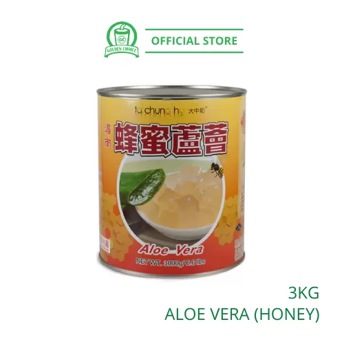 ALOE VERA HONEY 3KG 蜂蜜芦荟 - Topping | Ta Chung Ho | Cube | Taiwan Imported