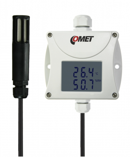 comet t3111 rh+t+tdp cable probe, output 4-20ma