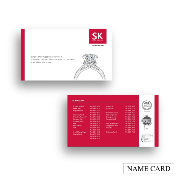 Name Card Offset Printing Johor Bahru (JB), Malaysia, Johor Jaya Service | INNOVATIVE PRINTING ENTERPRISE