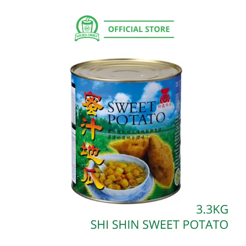 Sweet Potato 3.3kg 蜜汁地瓜 - 即食即用 | Shi Shin | Can | Taiwan | Topping | Instant Grain