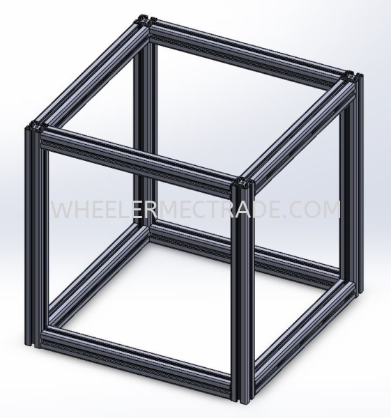 Standard Cube Structure Aluminum Extrusion Standard Units Design & Build Fabrication Service Singapore, Malaysia, Johor Bahru (JB), Indonesia, Ulu Tiram Supplier, Suppliers, Supply, Supplies | WHEELER MECTRADE (S) PTE LTD