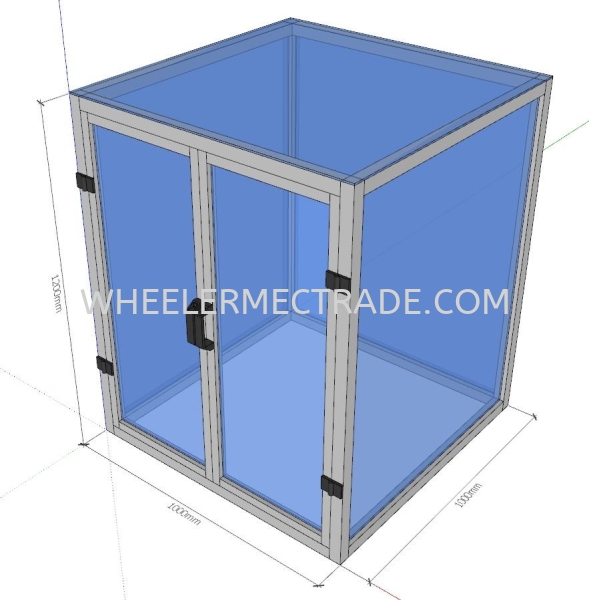 Standard Enclosure Structure Aluminum Extrusion Standard Units Design & Build Fabrication Service Singapore, Malaysia, Johor Bahru (JB), Indonesia, Ulu Tiram Supplier, Suppliers, Supply, Supplies | WHEELER MECTRADE (S) PTE LTD