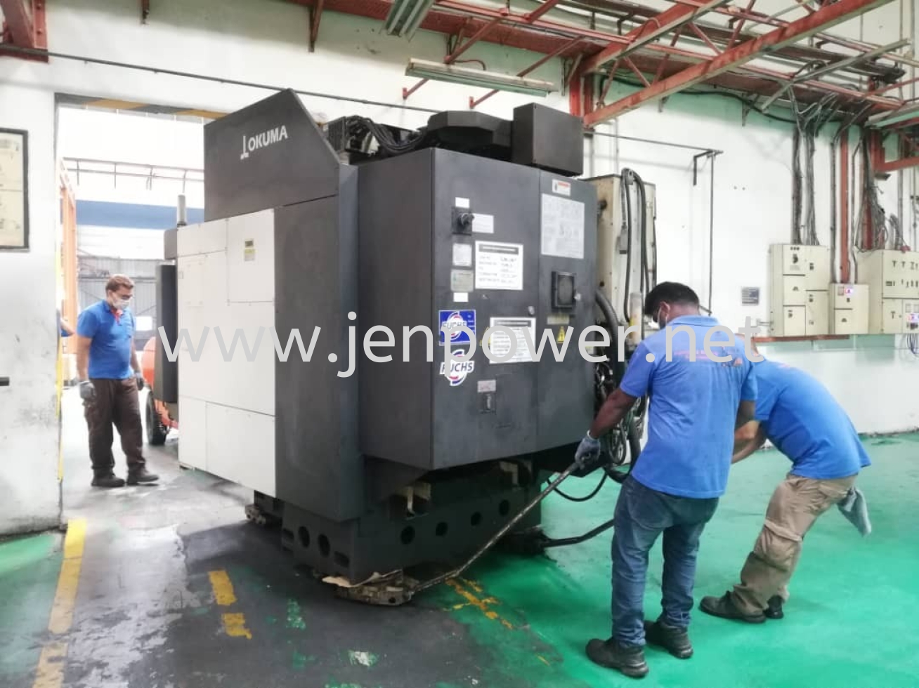 Moving & Relocation CNC Machine 