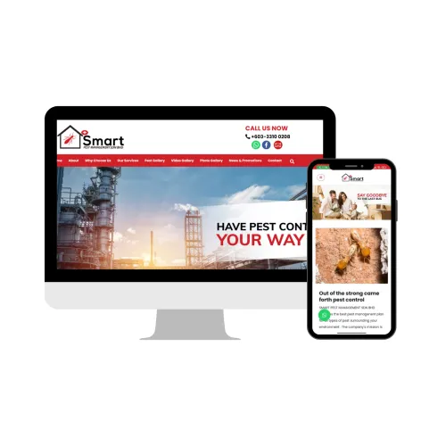 Selangor Web Design | Website Design - Pest Control