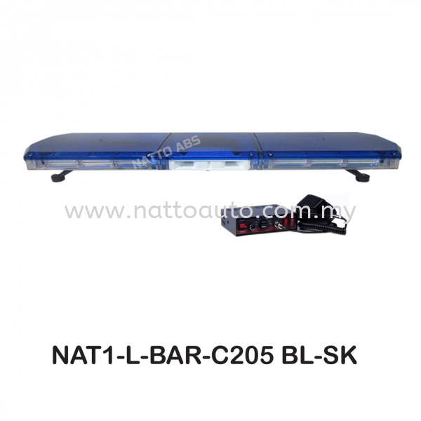 Lightbar Blue Light bar Blue 205 Lightbar Vehicles Warning System Kuala Lumpur (KL), Malaysia, Pahang, Selangor, Kuantan Supplier, Suppliers, Supply, Supplies | Natto Auto & Engineering Sdn Bhd