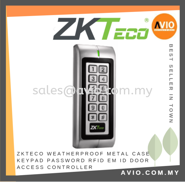 ZKTeco Weatherproof Metal Case IP66 Outdoor Keypad Password RFID EM ID Card Door Access Control Terminal MK-V ZKTECO Johor Bahru (JB), Kempas, Johor Jaya Supplier, Suppliers, Supply, Supplies | Avio Digital