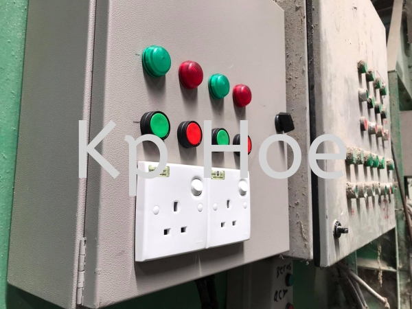 Installation of Motor Starter panel board & laying cable for conveyor motor Electrical Contractor Kedah, Malaysia, Alor Setar Supplier, Suppliers, Supply, Supplies | KP Hoe Electrical Sdn Bhd
