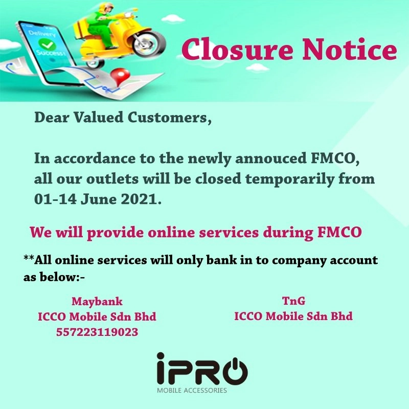 Closure during FMCO