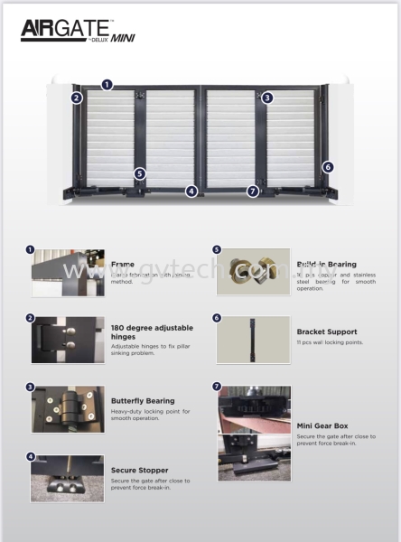  AIRGATE Mini - WHY AIRGATE Mini UNIGATE Kedah, Malaysia, Sungai Petani Supplier, Installation, Supply, Supplies | GV Resources (SP) Sdn Bhd