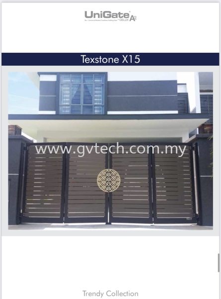  TRENDY Collection UniGate A2 UNIGATE Kedah, Malaysia, Sungai Petani Supplier, Installation, Supply, Supplies | GV Resources (SP) Sdn Bhd