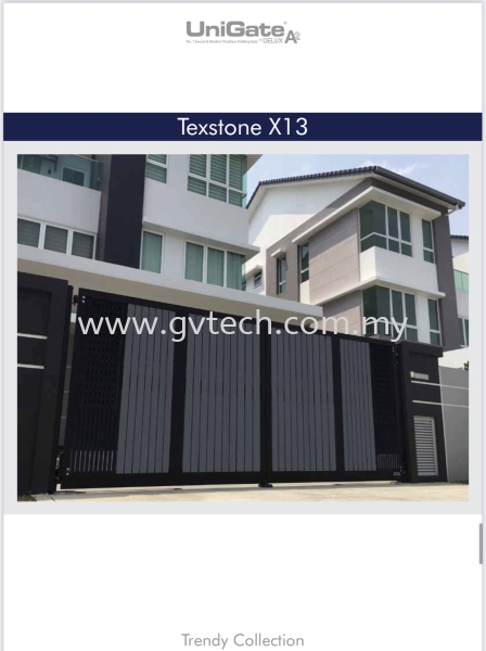  TRENDY Collection UniGate A2 UNIGATE Kedah, Malaysia, Sungai Petani Supplier, Installation, Supply, Supplies | GV Resources (SP) Sdn Bhd