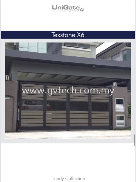  TRENDY Collection UniGate A2 UNIGATE Kedah, Malaysia, Sungai Petani Supplier, Installation, Supply, Supplies | GV Resources (SP) Sdn Bhd