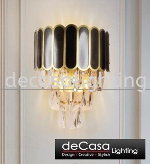  Crystal Wall Light WALL LIGHT Selangor, Kuala Lumpur (KL), Puchong, Malaysia Supplier, Suppliers, Supply, Supplies | Decasa Lighting Sdn Bhd