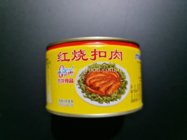 Gulong Stewed Pork Sliced 383g տ 383g Can Selangor, Malaysia, Kuala Lumpur (KL), Kepong Supplier, Delivery, Supply, Supplies | H&H FROZEN WHOLESALE