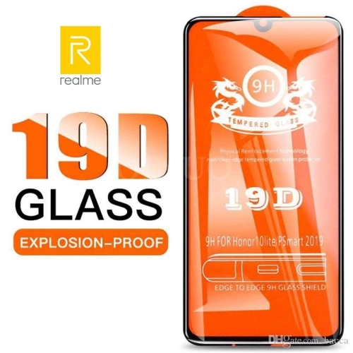 Tempered Glass 19D Realme Hardness Tick Glass