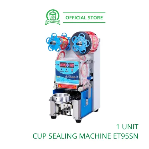 Cup Sealer Machine Auto ET95SN 智能封杯机 - Taiwan Imported | Auto| Takeaway | PP Cup | Cup Sealer