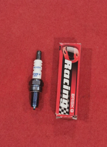 SPARK PLUG BRISK RACING SILVER 100%ORIGINAL LC135, Y15ZR, FZ150, MT07, MT09, Z1000, CBR1000RR, GSXR1000 AR10S-9 1920 MHEE BRISK SPARK PLUG Johor Bahru JB Supply Suppliers | X Performance Motor