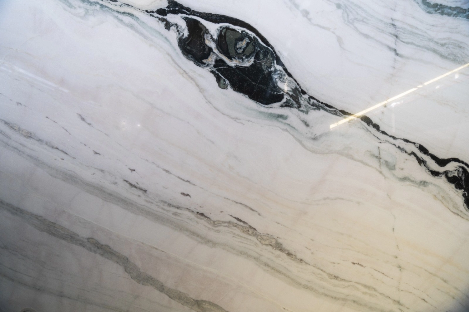 Panda White Marble 