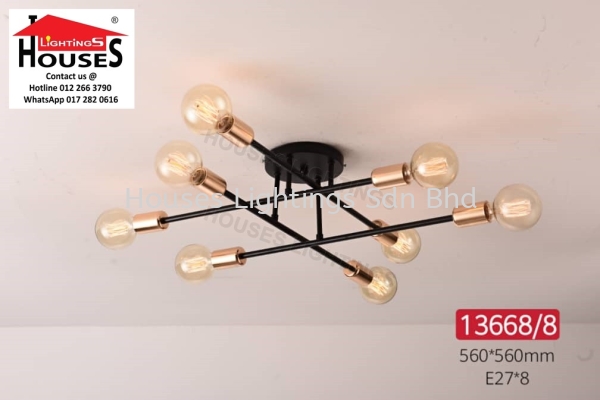 CEILING 13668-8 Ceiling Light Ceiling Light Selangor, Malaysia, Kuala Lumpur (KL), Puchong Supplier, Suppliers, Supply, Supplies | Houses Lightings Sdn Bhd