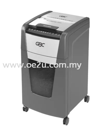 GBC ShredMaster 300M Auto Feed Paper Shredder (Shred Capacity: 300 Sheets, Micro Cut: 2x15mm, Bin Capacity: 60 Liters)