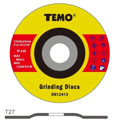 TMDC21 Reinforced Resin Grinding Discs - T27 