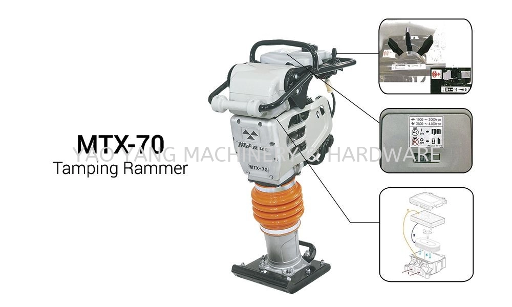 Mikasa Tamping Rammer MTX-70