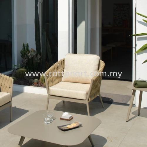 OUTDOOR SOFA AEGEAN - 1 SEATER