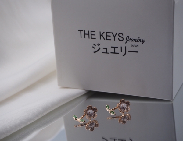 749110259 ROSE GOLD LOVER EARRINGS Kuala Lumpur (KL), Malaysia, Selangor OEM, Supplier, Supply, Supplies | The Keys Jewelry Sdn Bhd
