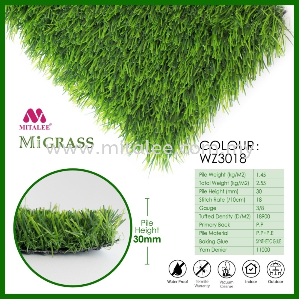 WZ3018 Sample Grass Carpet Malaysia, Johor Bahru (JB), Selangor, Kuala Lumpur (KL) Supplier, Supply | Mitalee Carpet & Furnishing Sdn Bhd