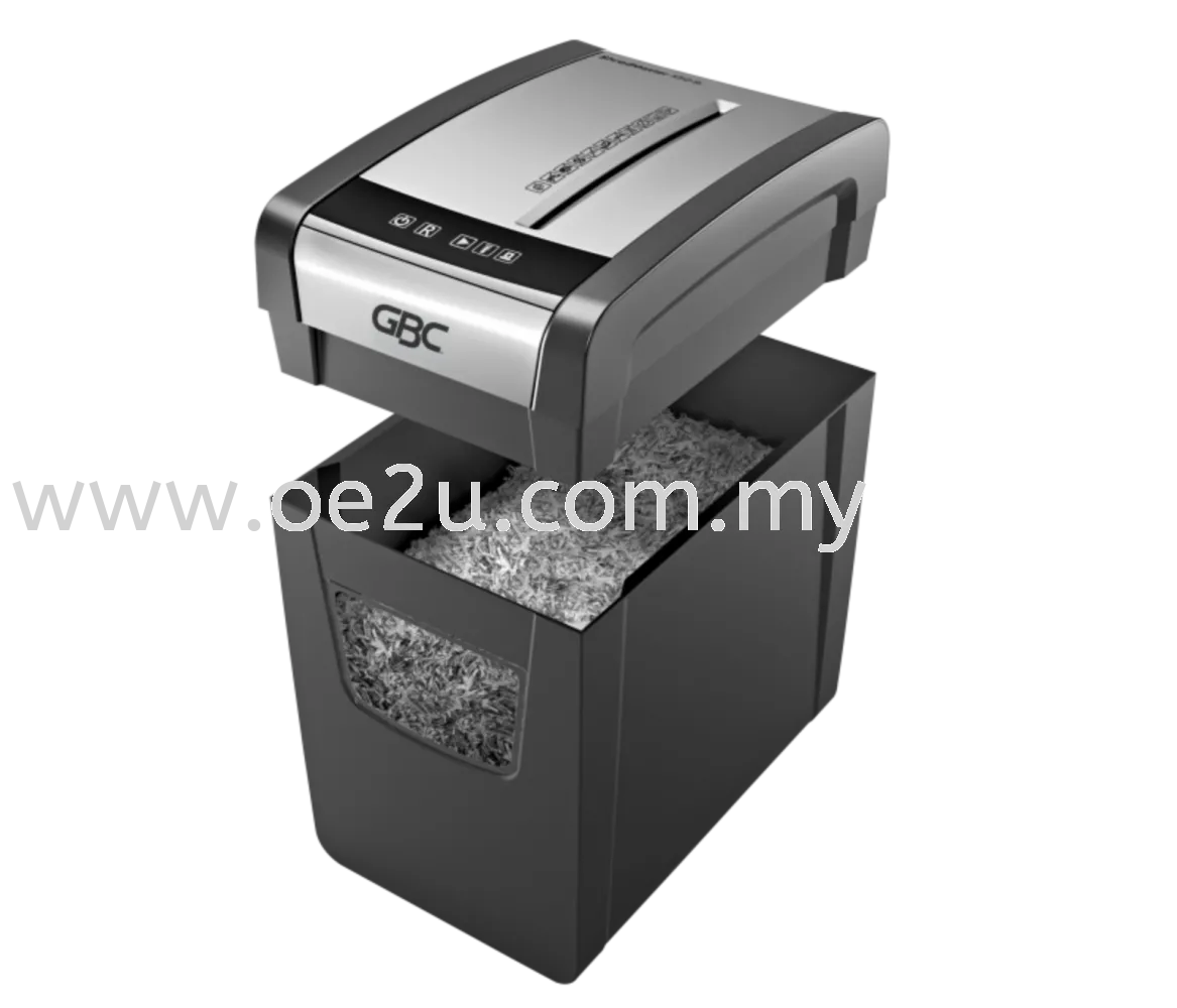 GBC ShredMaster X312-SL Executive Paper Shredder (Shred Capacity: 13 Sheets, Cross Cut: 5x42mm, Bin Capacity: 23 Liters)