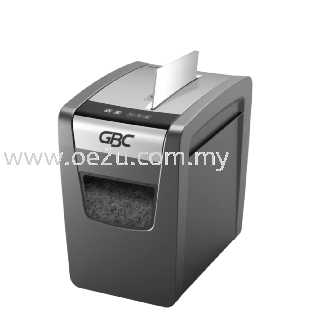 GBC ShredMaster X312-SL Executive Paper Shredder (Shred Capacity: 13 Sheets, Cross Cut: 5x42mm, Bin Capacity: 23 Liters)