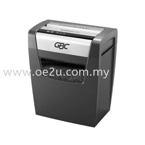 GBC ShredMaster X312 Executive Paper Shredder (Shred Capacity: 13 Sheets, Cross Cut: 5x42mm, Bin Capacity: 23 Liters)