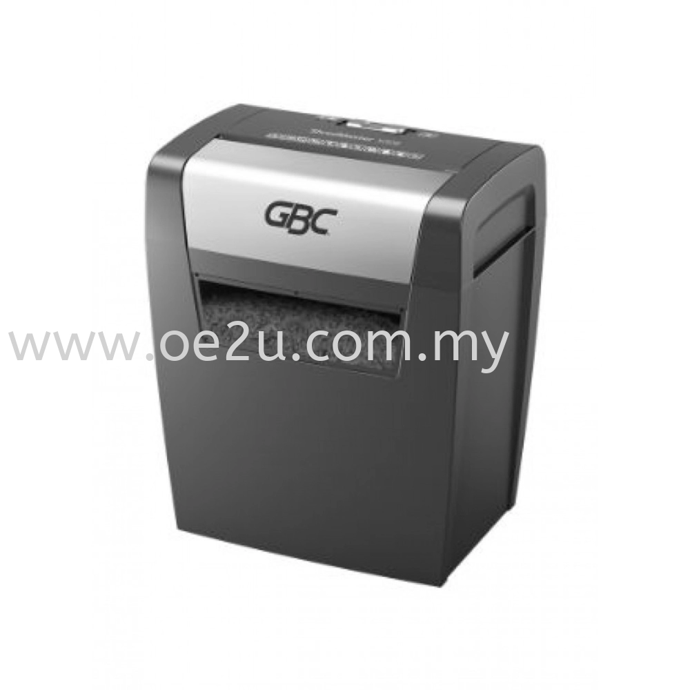 GBC X308 Personal / Home Office Paper Shredder (Shred Capacity: 9 Sheets, Cross Cut: 5x42mm, Bin Capacity: 15 Liters)