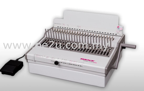 RENZ Combi Comfortplus Electric Comb Binding Machine (Made in Germany) 