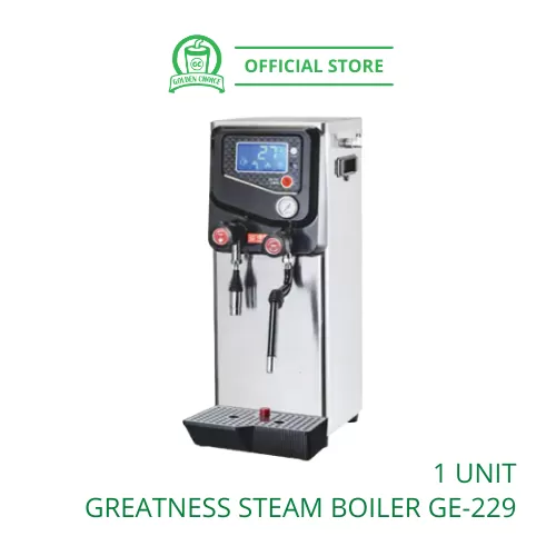 Greatness Water Steamer & Boiler Machine GE-229 伟志牌 - 2 in1 Machine | Taiwan Imported