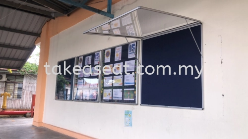 Aluminum Frame Display Cash