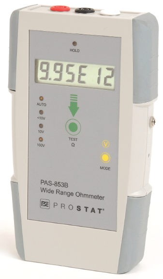 PROSTAT - PAS-853B Wide Range Ohmmeter Electrostatics (ESD) , Ionizer & Resistivity Meter Melaka, Malaysia, Ayer Keroh Supplier, Suppliers, Supply, Supplies | Carlssoon Technologies (Malaysia) Sdn Bhd