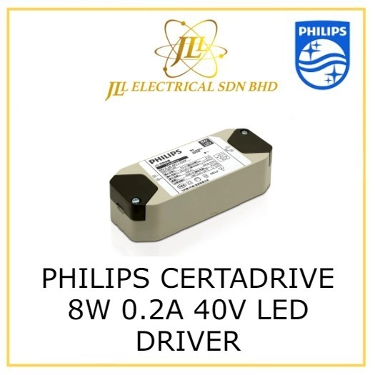 PHILIPS CERTADRIVE 8W 0.2A 40V LED DRIVER