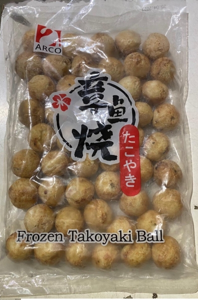 Takoyaki Ball (20g/pc, 50pcs/pkt) (Halal Certified) (Filling With Real Octopus Leg Meat) ͼ & Ʒ   Supplier, Distributor, Importer, Exporter | Arco Marketing Pte Ltd