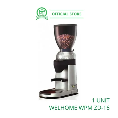 WELHOME WPM COFFEE GRINDER ZD-16 - Conical Burr | Home Use | Commercial | Espresso