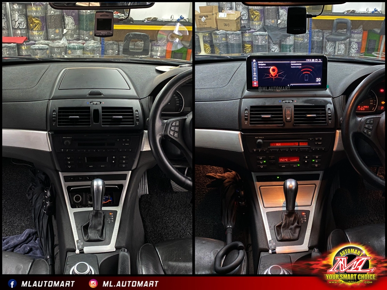 BMW X3 E83 Android Monitor (Without IDrive)