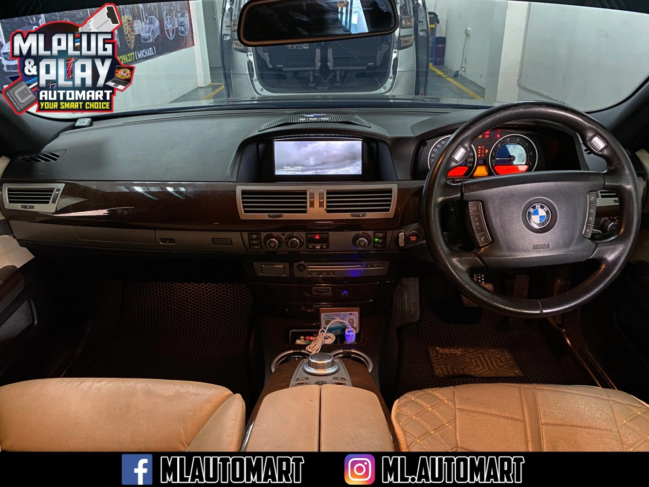 BMW 7 Series E65 Android Monitor