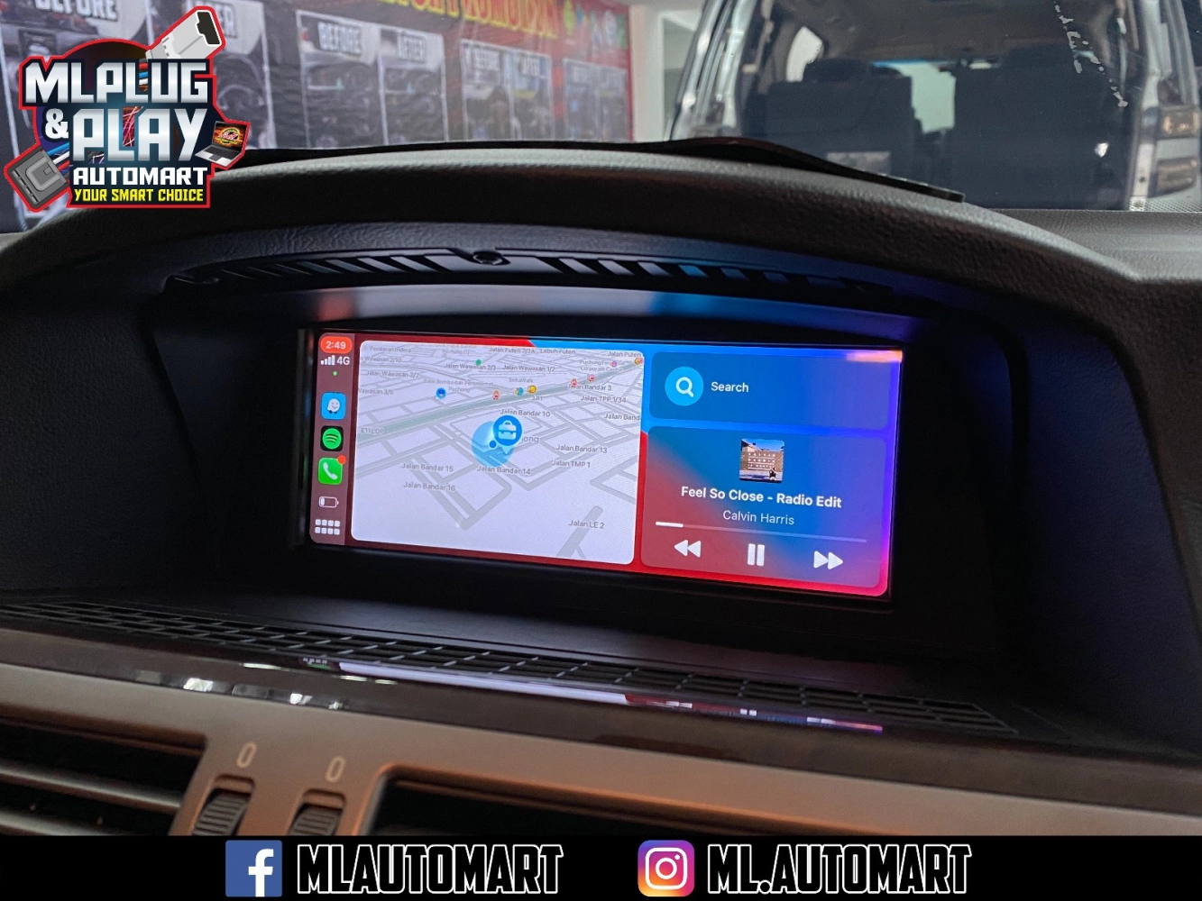 BMW 7 Series E65 Android Monitor